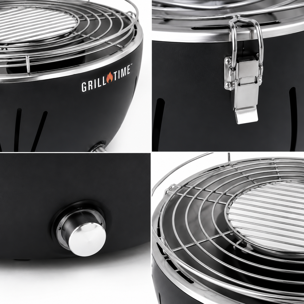 Asador Portátil Tailgater de Carbón - 13 pulgadas