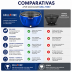 Asador Portátil Tailgater de Carbón - 13 pulgadas