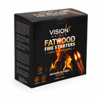 Iniciador de Fuego Ocote Vision Grills | Fatwood Fire Starters 5 lb
