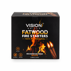 Iniciador de Fuego Ocote Vision Grills | Fatwood Fire Starters 5 lb
