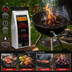 Bolsa Carbon GRILL TIME 1kg