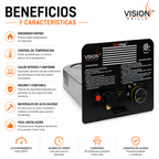 Inserto de gas propano