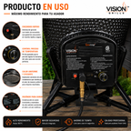Inserto de gas propano