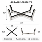 BASE PARA EMPOTRAR PARA  CERAMICO 22"