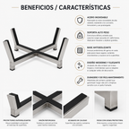 BASE PARA EMPOTRAR PARA  CERAMICO 22"