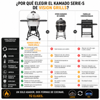 Asador Cerámica Carbón ó Gas – Serie S